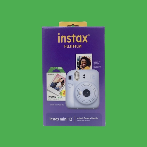 Fujifilm - INSTAX MINI 12 Blue Holiday Bundle Brand New & Sealed - Picture 2 of 8